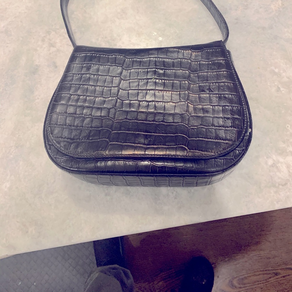 Bally vintage black handbag. Excellent condition.